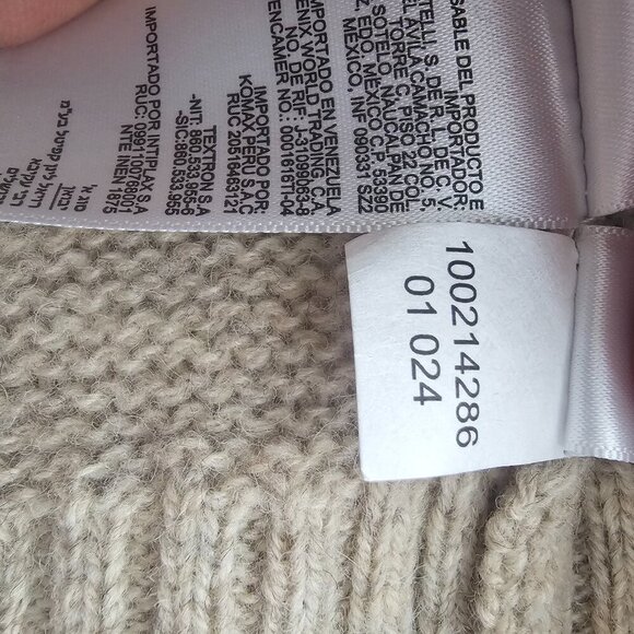 Brooks Brothers Women's 100% Scottish Lambswool Pullover, Brown, Size L - Picture 4 of 8